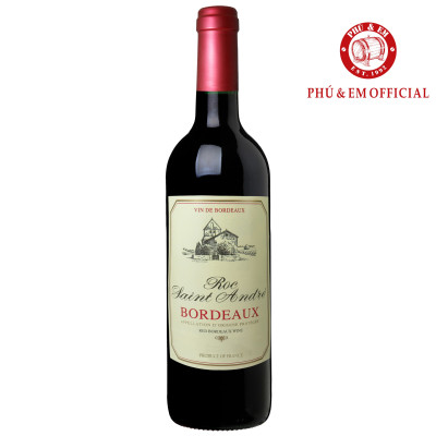 Rượu Vang Đỏ Pháp Roc Saint Andre Bordeaux