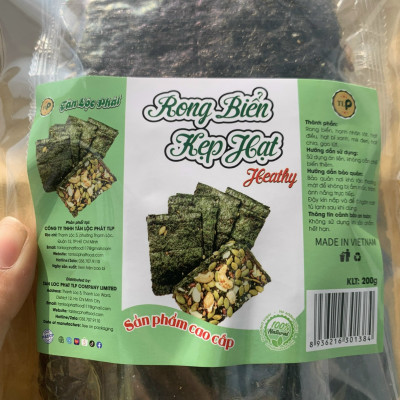 RONG BIỂN KẸP HẠT TÂN LỘC PHÁT BỊCH 200G