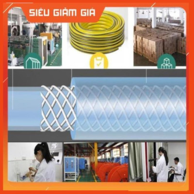 Bộ dây vòi xịt nước rửa xe,tưới cây . tăng áp 3 lần,loại 3m,5m 206701-2đầu đồng,cút đồng+ tặng móc khoá