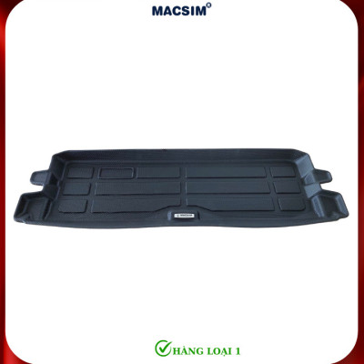 Thảm lót cốp xe ô tô Suzuki Jimny 2018 - nay Nhãn hiệu Macsim chất liệu nhựa TPE cao cấp màu đen