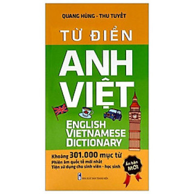Từ Điển Anh-Việt (Khoảng 301.000 Từ)
