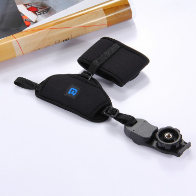 Dây đeo cổ tay kèm tấm nhựa vít 1/4 inch cho máy ảnh SLR / DSLR Puluz PU224, hàng chính hãng