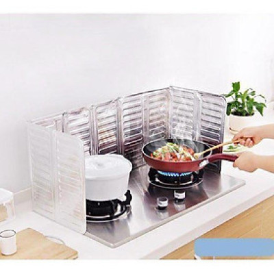 Combo 2 Tấm Chắn Chống Dầu Mỡ Và Gió Cho Bếp Ga Nhật Bản