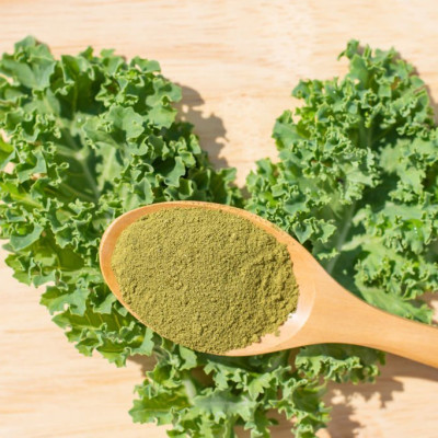Bột Cải Xoăn Kale Sấy Lạnh Nguyên Chất Hộp 30g  - Detox, thải độc cơ thể, giảm cân, hỗ trợ điều trị tiểu đường
