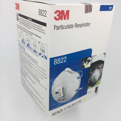 3M Face Mask màu trắng hộp 8822(10 cái)