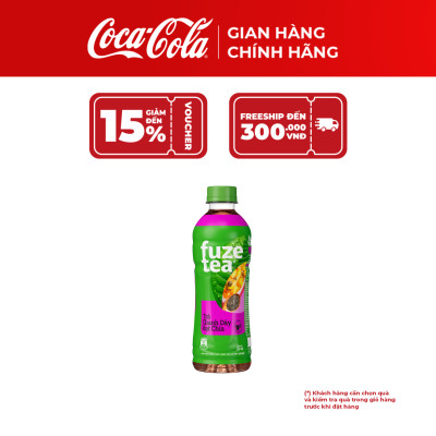 Lốc 6 Chai Trà Chanh Dây Và Hạt Chia 450ml/Chai Coca-Cola Official Store_TK