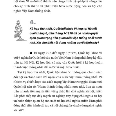 Hỏi Đáp Lịch Sử Việt Nam, Tập 10: Việt Nam - Hành Trình Xây Dựng Và Phát Triển (Từ 1975 Đến Nay)