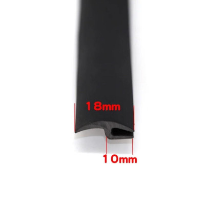 Cuộn 1.7 mét Gioăng Cao Su Gắn Ngoài Kính Lái Xe Ô Tô Chữ H thay thế gioăng chân kính bên ngoài bị nứt do phơi nắng