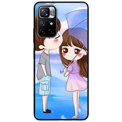 Ốp lưng dành cho Xiaomi Redmi Note 11 5G - Redmi Note 11T - Redmi Note 11S - Cặp Đôi Xanh