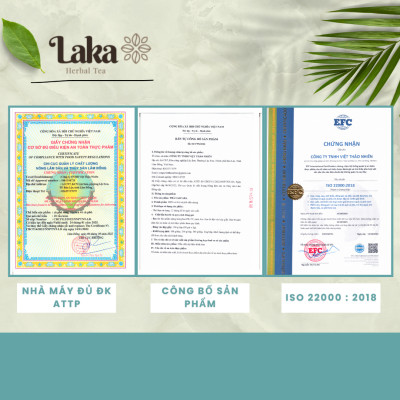 Trà Cà Phê Cascara LAKA Hộp 100 Gr, 100% quả cà phê chín mọng