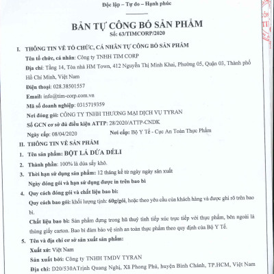 Bột màu Lá dứa Déli 