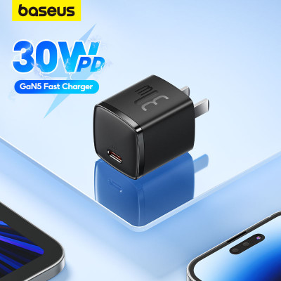Củ sạc nhanh Baseus Cube Pro 30W 1 cổng Type C Fast Charge CCXF- Hàng chính hãng