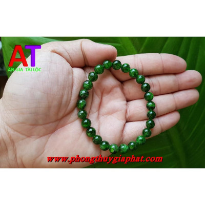 VÒNG ĐEO TAY ĐÁ DIOPSIDE