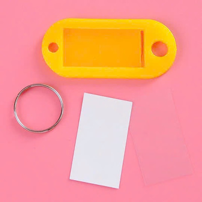 Combo 10 Thẻ Ghi Nhớ Đánh Dấu Gắn Móc Chìa Khóa, Vali, Hành Lý Tiện Dụng Màu Ngẫu Nhiên