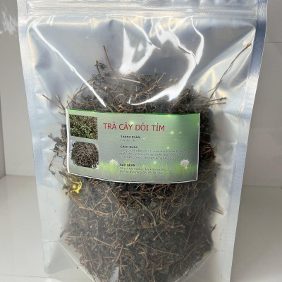 Cây dòi thân tím (Cây thuốc dòi - Cây bọ mắm - Cây dòi tím) - Sản phẩm khô làm trà - Gói 500gr