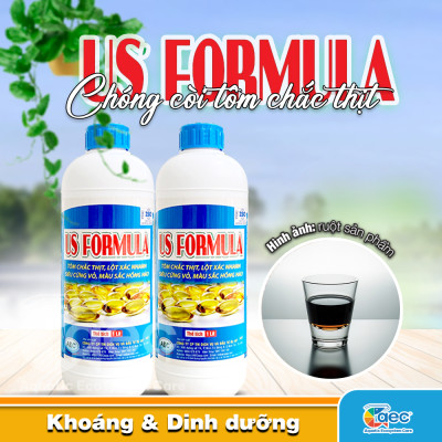 US Formula - Giúp tôm tăng trưởng nhanh, tạo cơ chắc thịt, màu vỏ đẹp