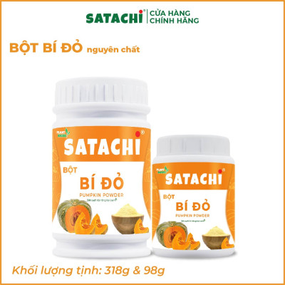 Bột Bí Đỏ nguyên chất SATACHI. Hộp 318g và