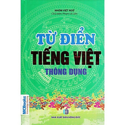 Sách - Từ Điển Tiếng Việt Thông Dụng - Bìa Cứng Xanh - MCBooks