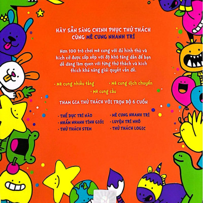 Sách - Brain Games - Mê Cung Nhanh Trí - 100+ Thử Thách Để Trẻ Giỏi Giải Quyết Vấn Đề