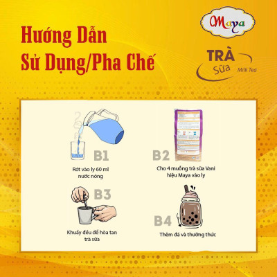 Trà sữa hòa tan Maya Vani - Túi 1 kg