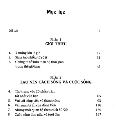 Sống Theo Phương Thức 80/20: Bớt Công Việc, Bớt Ưu Phiền, Thêm Thành Công, Thêm Niềm Vui Sống