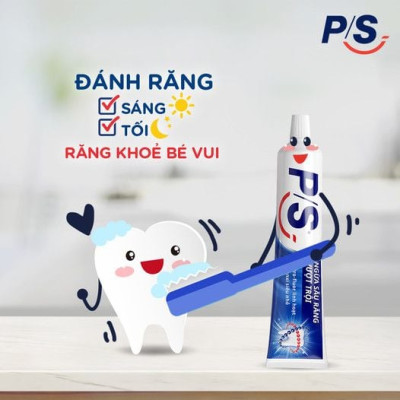 Combo 2 Kem Đánh Răng P/S Ngừa Sâu Răng Vượt Trội 230G