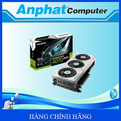 Card Màn Hình VGA Gigabyte GeForce RTX 4070 SUPER EAGLE OC ICE 12G (N407SEAGLEOC ICE-12GD) - Hàng Chính Hãng