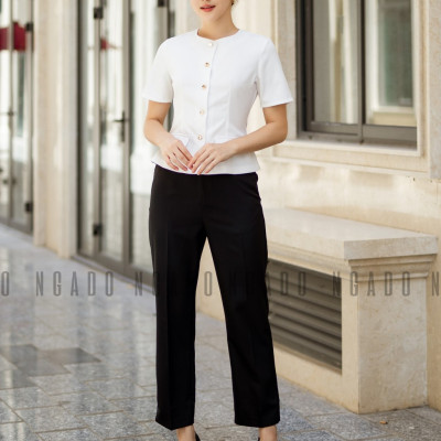 Quần đen ống đứng NGADO