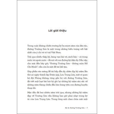 Ký ức đường Trường Sơn