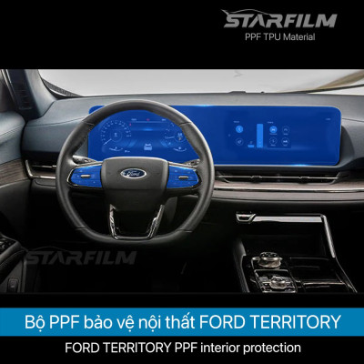 Ford Territory 2023 PPF TPU nội thất chống xước tự hồi phục NEW