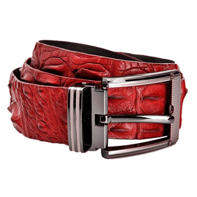  Dây nịt nam da cá sấu Huy Hoàng da bụng 4P nhiều màu HJ94228-29-31-4774-75-76-77-92-4828