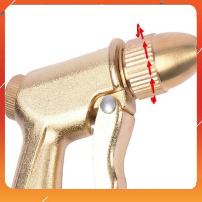 ️Evoucher Bộ dây vòi xịt nước rửa xe, tưới cây , tăng áp 3 lần, loại 3m, 5m 206701-1Tđầu đồng, cút+  túi đựng bút