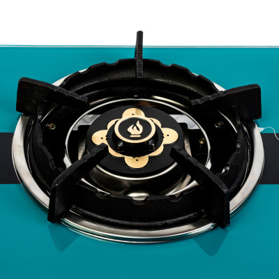 Bếp Gas Đôi Mặt Kính Sen Đồng Seika SKB516 - Hàng Chính Hãng