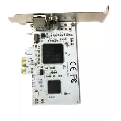 SOAIY Card Chuyển Đổi PCI-E PCI Express To SVHS AV S-Video (Trắng) - Hàng Nhập Khẩu