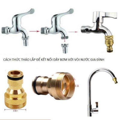  Bộ dây vòi xịt nước rửa xe, tưới cây . tăng áp 3 lần, loại 15m 206701-3 đầu đồng, cút,+ tặng mở chai