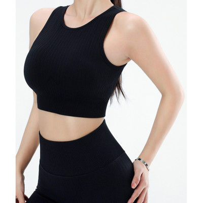 Đồ Tập Yoga Gym Nữ Dệt Kim Có Đệm Chống Sốc Ngực