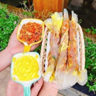 Combo Bánh Tráng Phơi Sương, Bơ, Muối Tép Hành Phi Viettin Mart 400g/850g