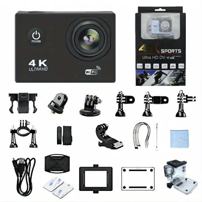 Camerra Hành Trình 4K Ultra WiFi Xe Máy - Xe Đạp - Ô Tô, Gắn Mũ Bảo Hiểm Chống Nước Loại Tốt, ĐÈN TRANG TRÍ , ĐỒNG HỒ TREO TƯỜNG