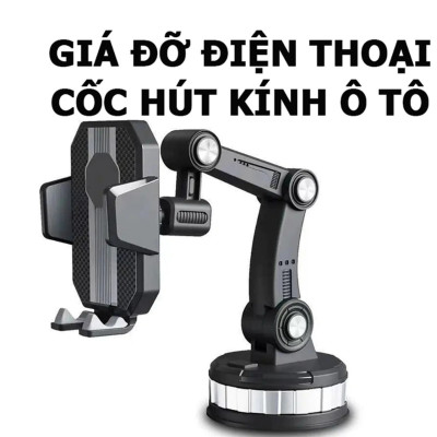 Giá đỡ điện thoại ô tô cấp đa năng: Dễ dàng gắn trên mọi vị trí của xe Loại Tốt hàng cao cấp