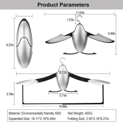 Móc treo quần áo trên ô tô cao cấp nhãn hiệu Joyart JY-187 - Hàng nhập khẩu