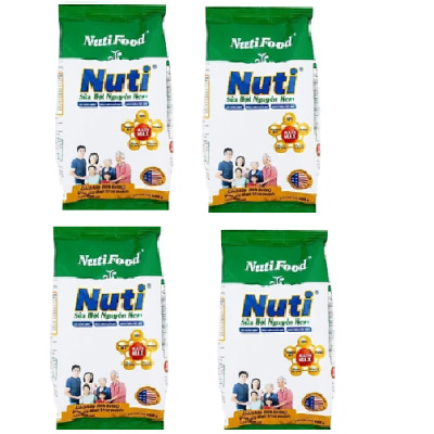 Sữa Bột Nguyên Kem Nutifood Túi 400g – Dinh Dưỡng Cho Cả Gia Đình – Tặng Kèm Khăn Mềm Mịn – Hàng Chính Hãng