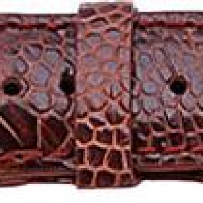 Dây Đồng Hồ Da Đà Điểu Size Lớn Huy Hoàng HT8415 - Nâu Đỏ