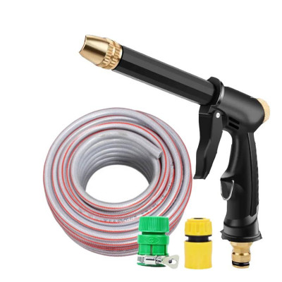 Vòi Xịt Tăng Áp Rửa Xe Ô Tô,Tưới Cây 15m 206810-2 cút nhựa xanh