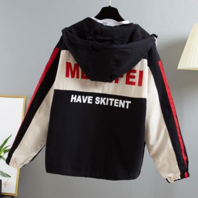 Áo khoác kaki unisex nam nữ phối màu meizifei