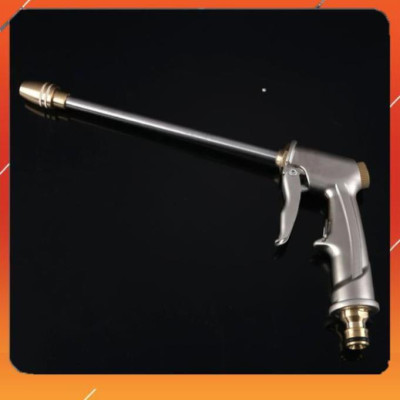 Bộ dây vòi xịt nước rửa xe, tưới cây , tăng áp 3 lần, loại 7m, 10m 206701-2 đầu đồng, cút đồng+  túi đựng bút