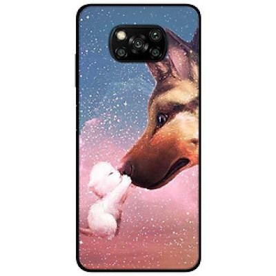 Ốp lưng dành cho Xiaomi Poco X3 mẫu Cún Con Trắng