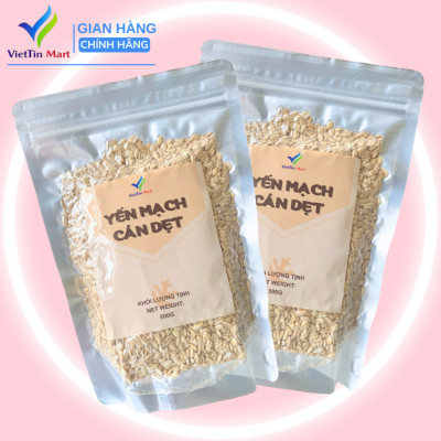 Yến Mạch Nguyên Hạt Cán Dẹp Viettin Mart 500g