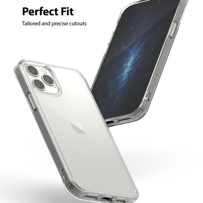 Ốp lưng chống sốc hàng hiệu Ringke Fusion cho iPhone 12 series - Hàng nhập khẩu