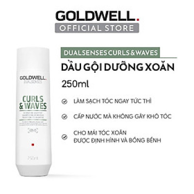Dầu Gội Tóc Xoăn Goldwell Curls & Waves – Cấp Ẩm Sâu, Dưỡng Mềm, Bồng Bềnh