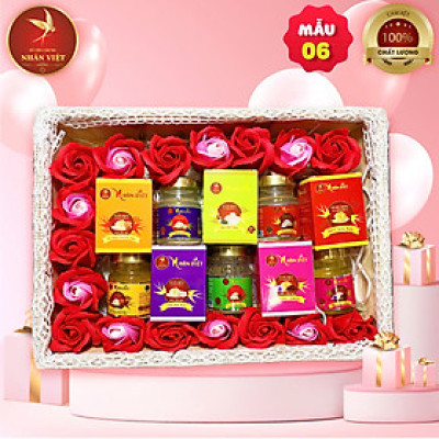 QUÀ TẶNG QUỐC TẾ PHỤ NỮ 8/3 YẾN SÀO NHÂN VIỆT - MẪU 06